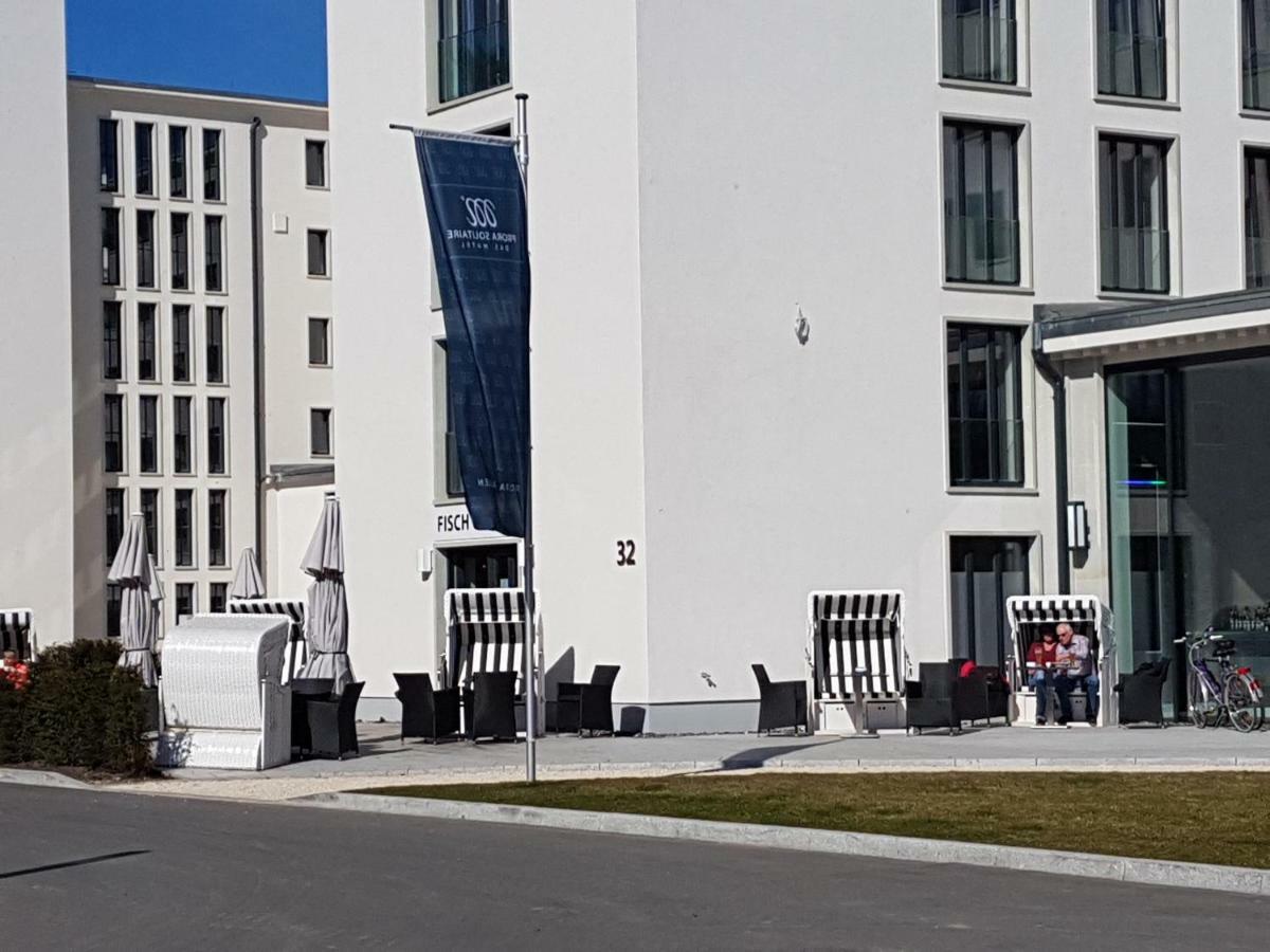 Prora Solitaire Apartment Mit Meerblick Block 2 Binz Esterno foto